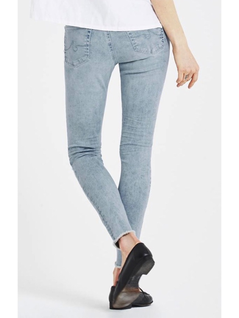 AG ADRIANO GOLDSCHMIED NWT LEGGING ANKLE SKINNY CHARMING JEAN. SIZE 28 - Picture 3 of 15
